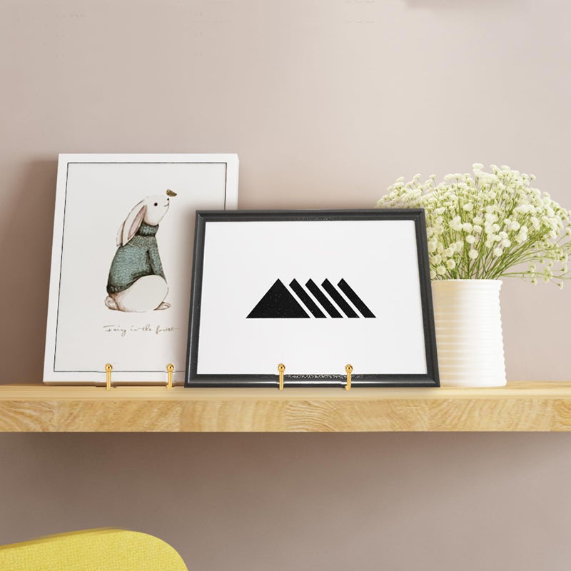 Decolore 8 inch 3 Pack Gold Plate Stands Table Top Easels Plate Holder Display Stands for Picture, Decorative Plate, Book, Photo Easel, Artistic Work - Image 4
