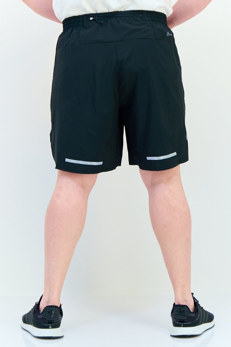 Adidas Men Slim Fit 7  Inseam Running Shorts, Black - Image 3