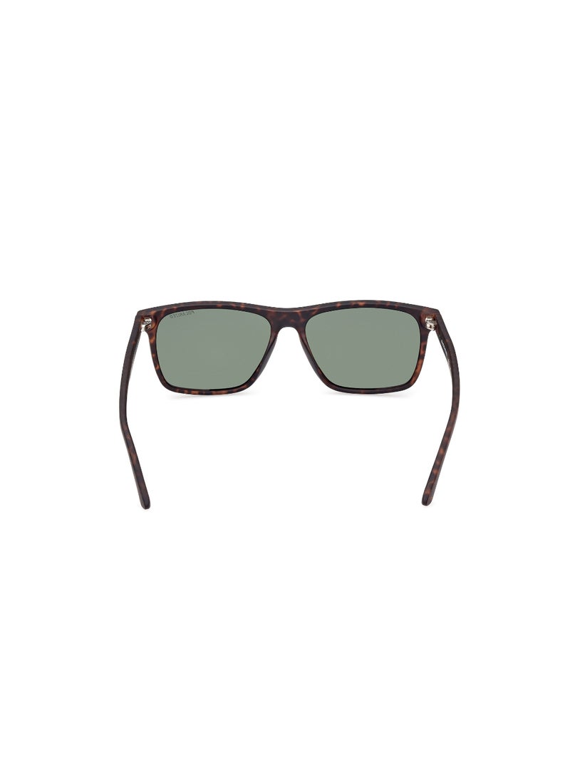 SKECHERS Full Rim Rectangular Male Sunglass Se626853R56 - Image 4