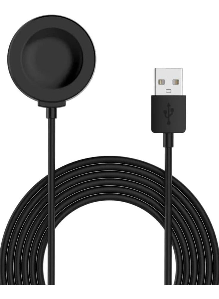 Wireless Charging Dock compatible with Huawei GT3 46mm | GT3 PRO 46mm | GT3 42mm | GT3 PRO 43mm, Power Magnetic Watch Charger (Black) - Image 4