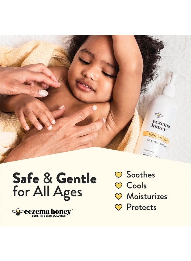 ECZEMA HONEY Oatmeal Body Lotion - Hand & Body Cream for Eczema Relief - Natural Dry Skin Repair (16 Oz) - Image 5