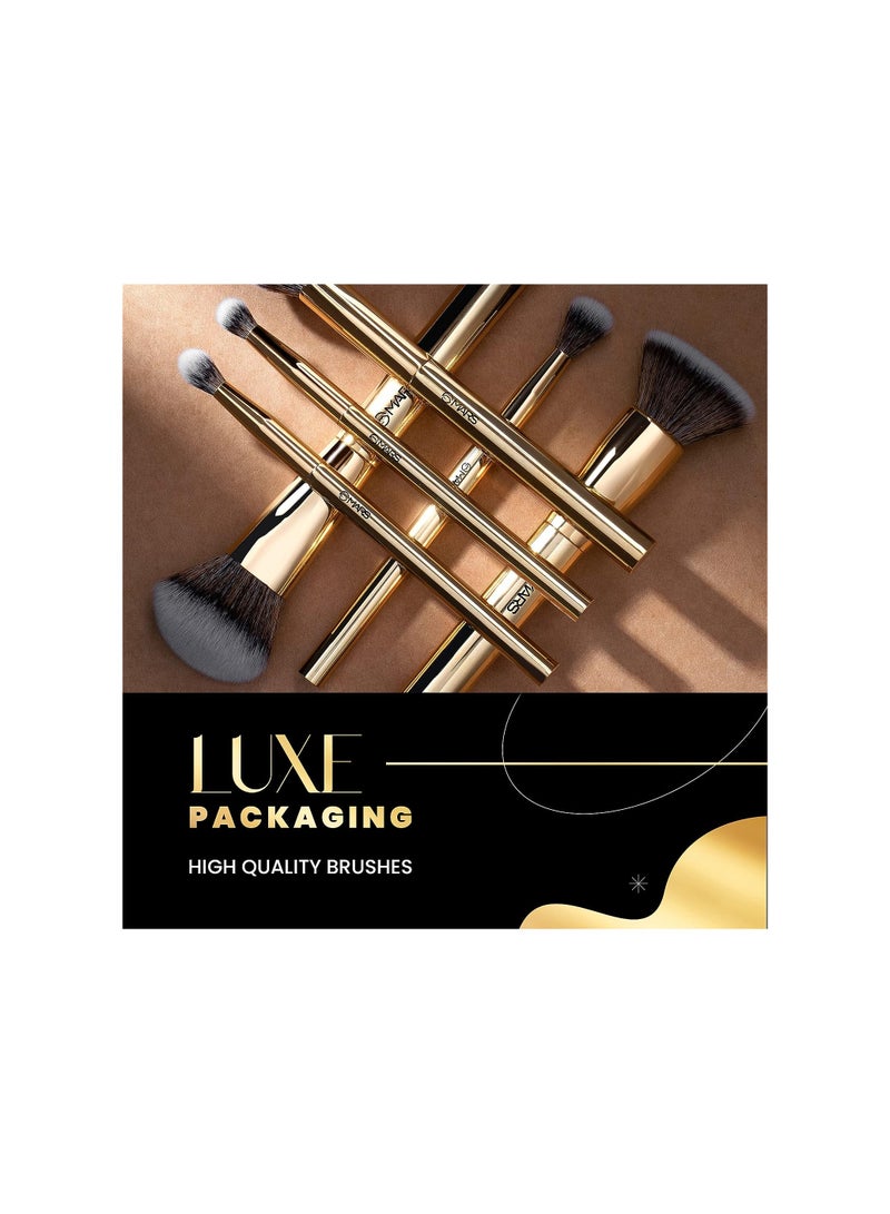 Mars MARS Artists Arsenal Makeup. Brush Set for Professional Makeup Eyeshadow Blending Brushes - Image 2