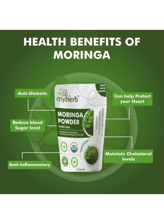 myherb Moringa Powder,Ayurvedic Support For Holistic Wellness,Herbal Supplement - Image 3