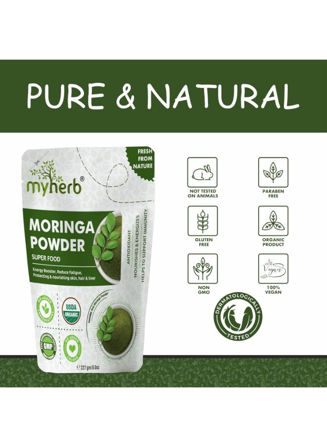 myherb Moringa Powder,Ayurvedic Support For Holistic Wellness,Herbal Supplement - Image 4