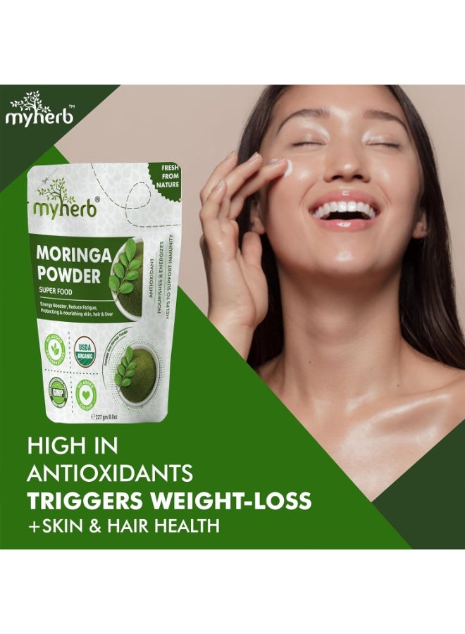 myherb Moringa Powder,Ayurvedic Support For Holistic Wellness,Herbal Supplement - Image 2