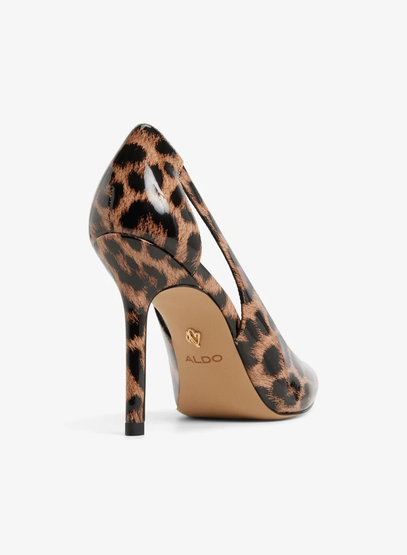 الدو حذاء ميسا ريهم بكعب عالٍ وطبعة