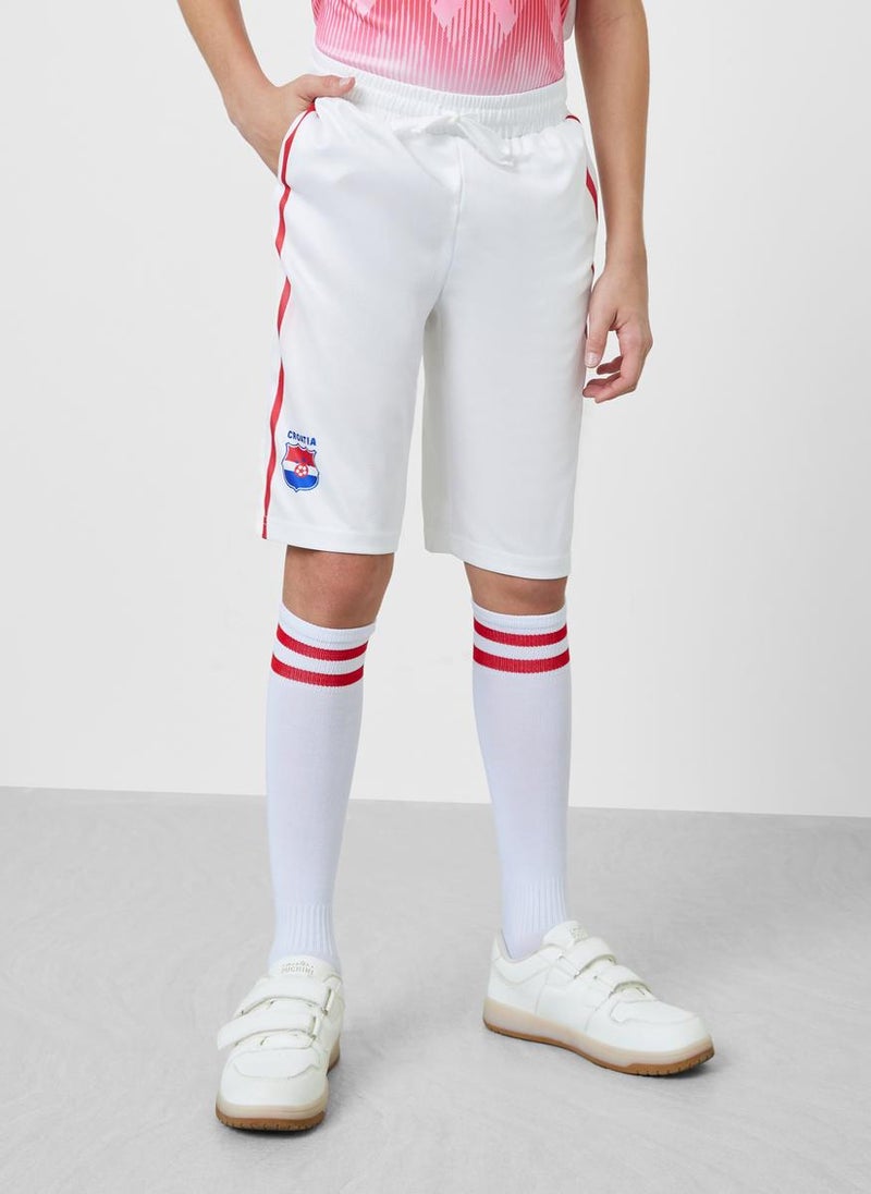Styli Teens Croatia Print Jersey T-Shirt and Shorts FIFA Football Set - Image 5