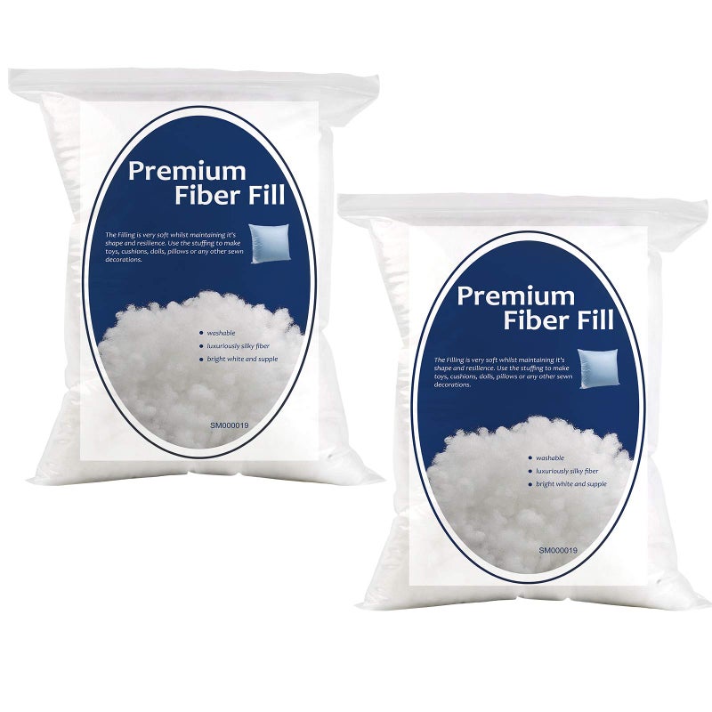 Bupete بويبتي 105 أونصة حشو للحيوانات المحشوة حشو للحرف حشو كروشيه حشو من ألياف البوليستر مرونة للحشو حشو ألياف الحيوانات المحشوة