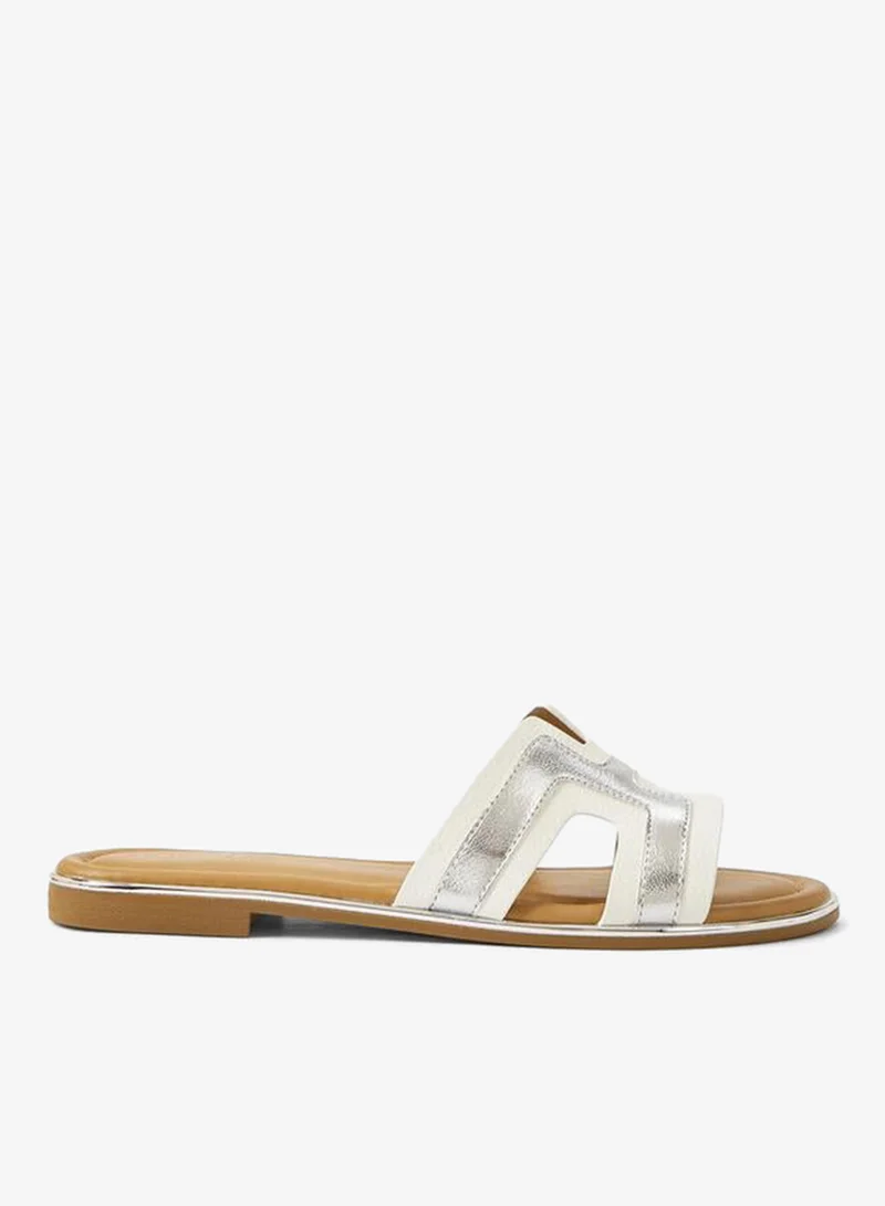 سيليست Women Panel Detail Flat Sandals