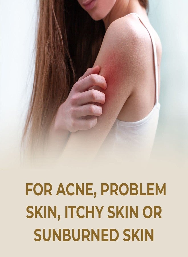 Herblov Oatmeal Honey Goat's Milk Soap Bar 4 oz - Natural Bar Soap for Women, Men, Kids, Itchy Skin, Eczema, Psoriasis, Rash, Sunburn Skincare - Calming Colloidal Oatmeal Face Cleanser & Body Wash (2 Pack) - Image 5