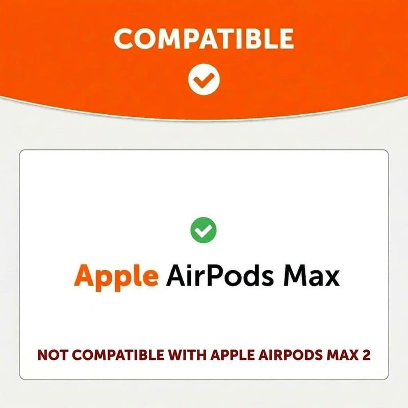 WC SweatZ Max - Protective Earpad Covers for Airpods Max Made by Wicked Cushions | Sweatproof & Easily Washable | Full Earpad Sweat Protection | Geo Grey - Image 2