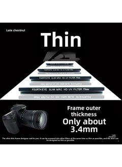 General High-Definition Multi-Layer Coating 49/52/58/62/67/77/82/95mm Uv Mirror Camera Lens Protective Mirror-Color:72mm-mc Uv 【multi-layer Coating】  - Image 4