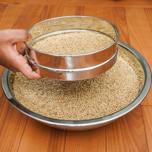 Regalo Premium Stainless Steel Multipurpose Basin Bowl Large (Large-38cm) - Image 3