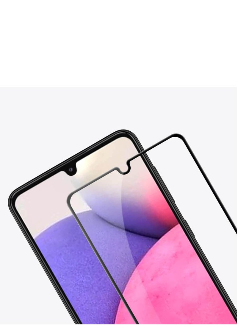 BORTONY Glass for Samsung Galaxy A33 5G Full Glue Screen Protector Anti Fingerprint Shatter Proof Tempered Glass with HD clarity for Samsung Galaxy Samsung Galaxy A33 5G - Image 3