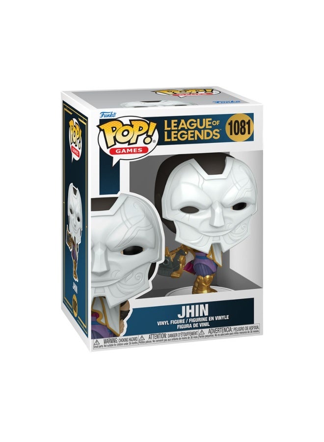 Funko POP! Games League of Legends Jhin Vinyl Figure (9.5 cm) - Image 1
