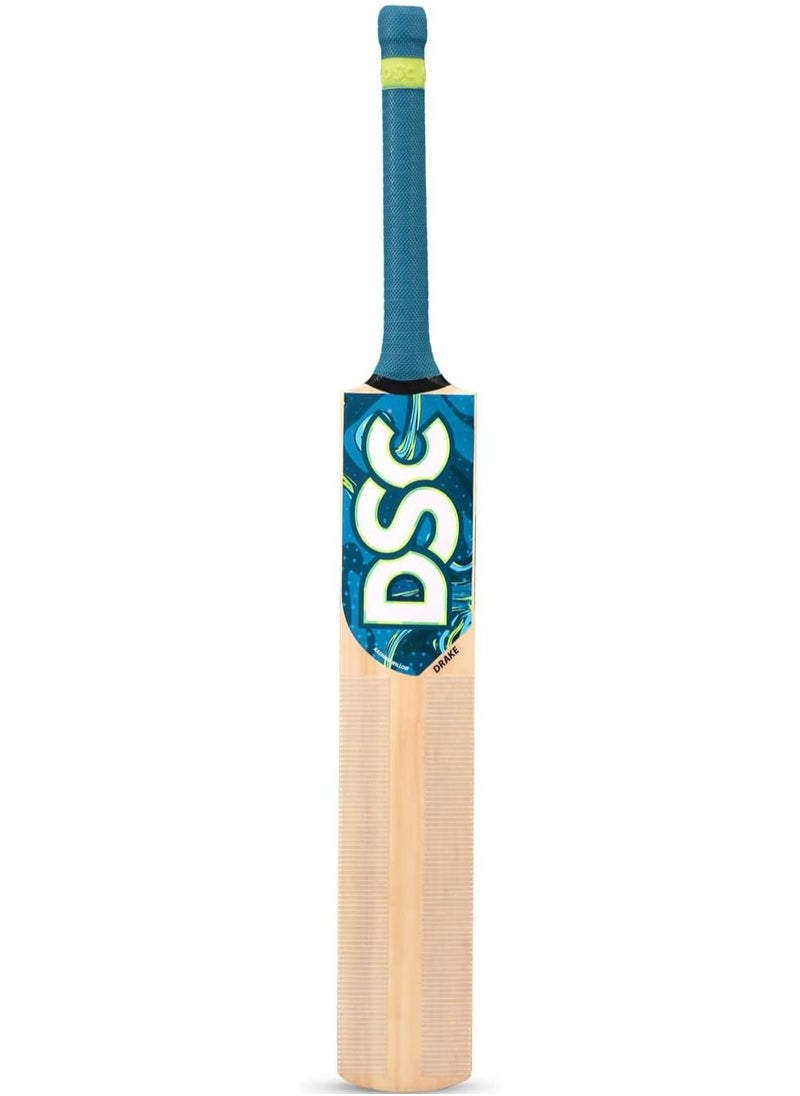 DSC - Drake Cricket Bat  (Size - 5) | Material: Kashmir Willow | Lightweight | Free Cover | Ready to play | For Intermediate Player - Image 1