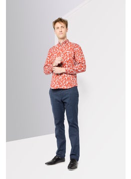 Harmont & Blaine Men Regular Fit Floral Long Sleeves Casual Shirt, Multicolor  - Image 2