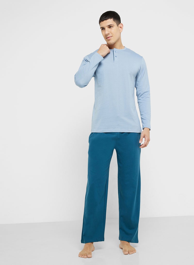 Robert Wood Nightwear T-Shirt & Pants Sets  - Image 1