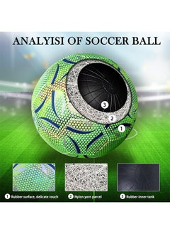 Light Up Soccer Ball Size 5, Glow in The Dark Soccer Ball Luminous Soccer Balls for Day&Night Games and Training Gifts for Men Youth and Adult Night Games - pzsku/ZCDB143AAB96633420A1BZ/45/_/1733899472/d55320b7-4c2a-4036-a2a4-e5c702205898