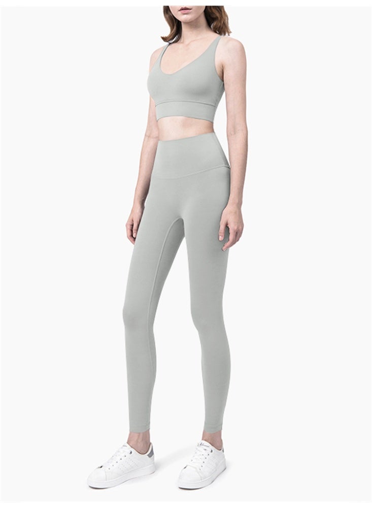 عام 2 قطع اليوغا مجموعة تجريب مجموعات النساء رياضية رياضة رفع اللياقة البدنية تشغيل تجريب الملابس الرياضة البرازيلي طماق دعوى أكتيفيوير - Image 3