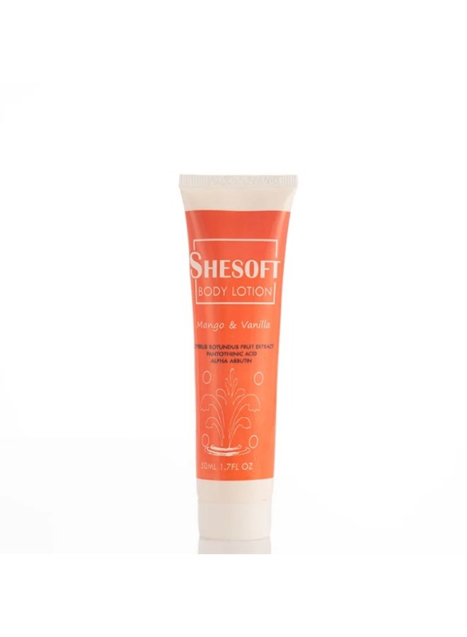 Shesoft Body Lotion Mango and Vanilla