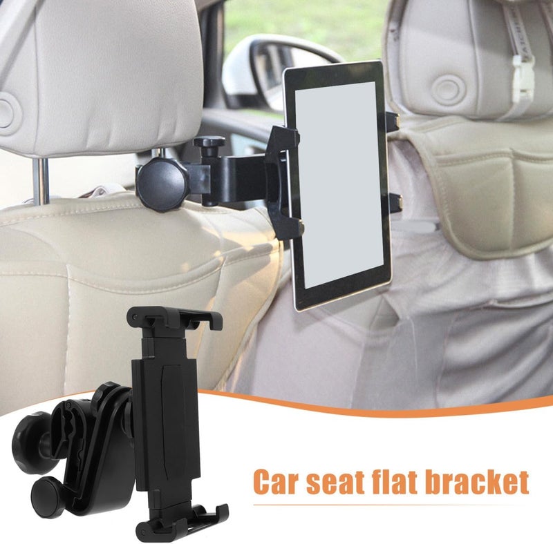 Adjustable Tablet Holder for Back Seat ABS Tablet Stand for Universal Holder Easy Installation Compatible 7-12 Black - Image 4