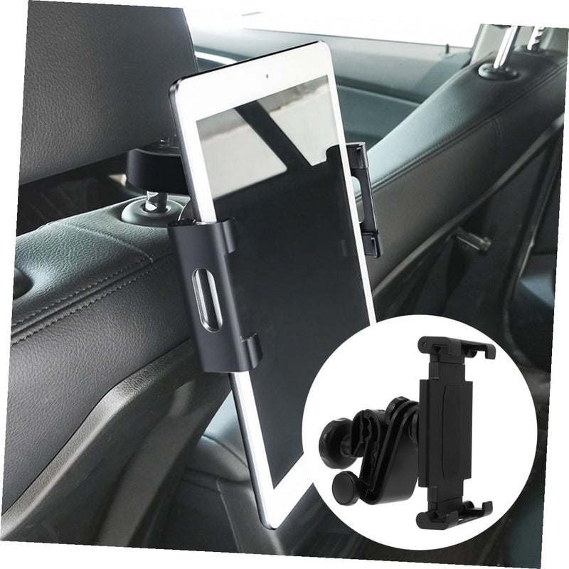 Adjustable Tablet Holder for Back Seat ABS Tablet Stand for Universal Holder Easy Installation Compatible 7-12 Black - Image 5