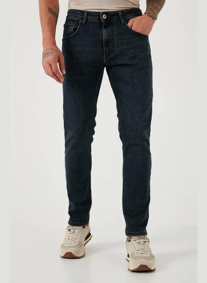 Buratti  Buratti Cotton Slim Fit High Waist Skinny Leg Jeans Men's JEANS 3300C45TOKYO for Men | Best Price UAE