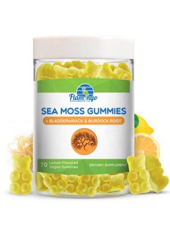 Sea Moss Gummies Plus Organic Bladderwrack And Burdock Root. Tasty Alternative To Sea Moss Capsules Sea Moss Gel And Drops. Advanced Super Food 70 Irish Sea Moss Supplement For Adults & Kids.