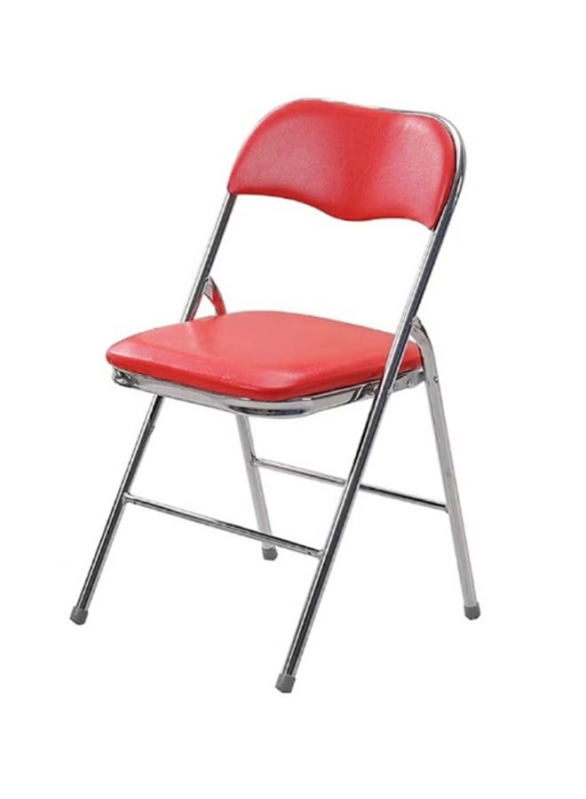 كرسي قابل للطي بمقاعد مبطنة كرسي متعدد الوظائف محمول للاستخدام في المنزل وتناول الطعام والمكتب والأنشطة الخارجية