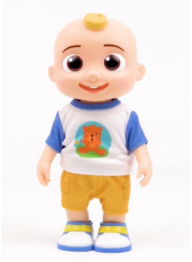 Jazwares Cocomelon Doll Roto Dress Up JJ, 9-Inches | Includes JJ Onesie | Role Play | Pretend Play | Educational Toy | Early Learning Toy | Helps with Motor Skill Development | Perfect Gift for Baby and Toddler - Image 3