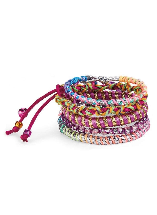 Shimmer N Sparkle - Cra-Z-Art Shimmer 'N Sparkle Twist & Wear Fashion Neon Bracelet Maker Kit - Image 1