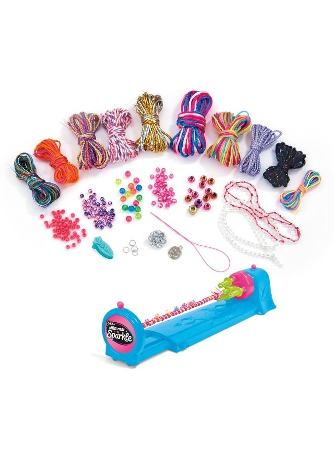 Shimmer N Sparkle - Cra-Z-Art Shimmer 'N Sparkle Twist & Wear Fashion Neon Bracelet Maker Kit - Image 1
