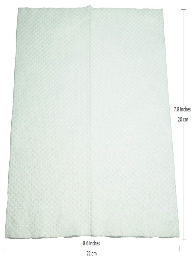 JINS-Hung Natural Disposable Facial Towel (2 Pack) - 100% Soft Terry Cloth Fabric Soft Face Towel - Makeup Remover Tissues - Professional Everyday Comfort Facial (80 Pcs/Pack) - Image 3