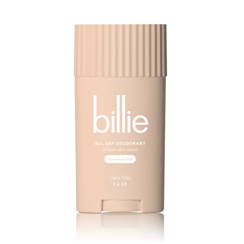 Billie All Day Deodorant, 24-hour Odor Protection, Aluminum-Free, Coco Villa, 2.6oz - Image 1