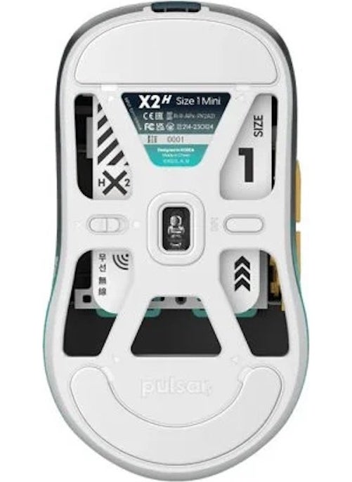 PULSAR X2H Demon Slayer Tokito Muichiro Wireless Size 1 Mini Symmetrical Gaming Mouse (PX2H1ZN)  - Image 4