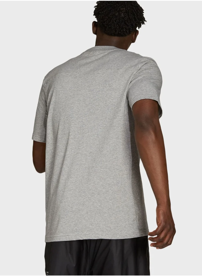 Adidas Comfy & Chill Fleece T-Shirt