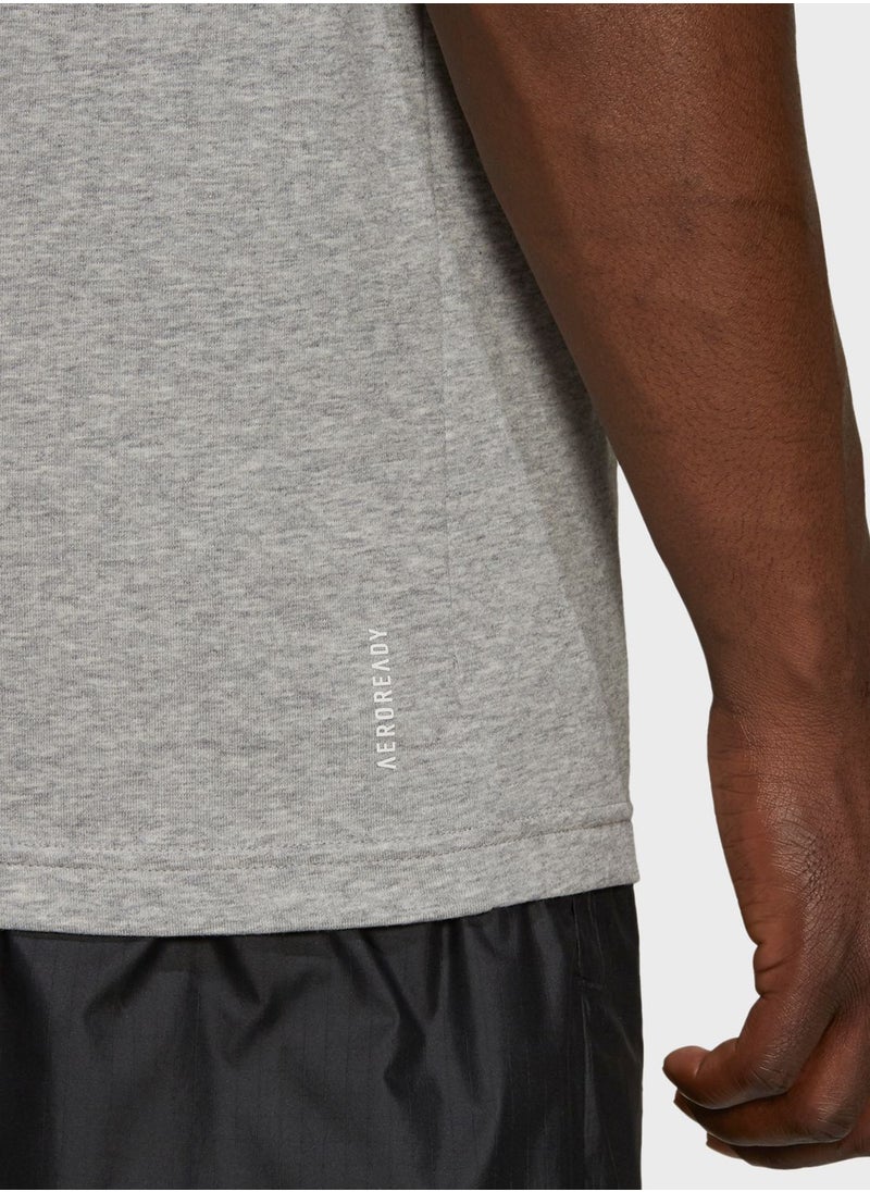 Adidas - Comfy & Chill Fleece T-Shirt - Image 1