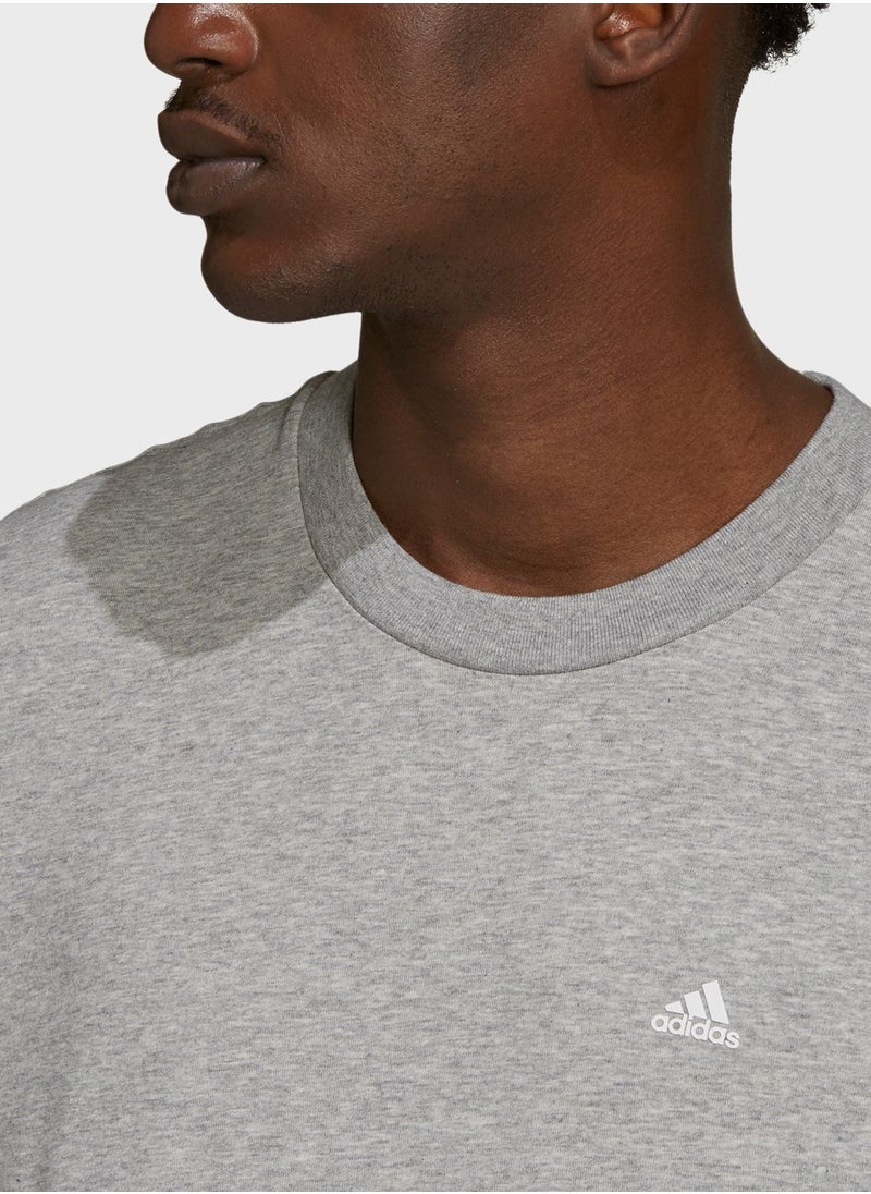 Adidas - Comfy & Chill Fleece T-Shirt - Image 1