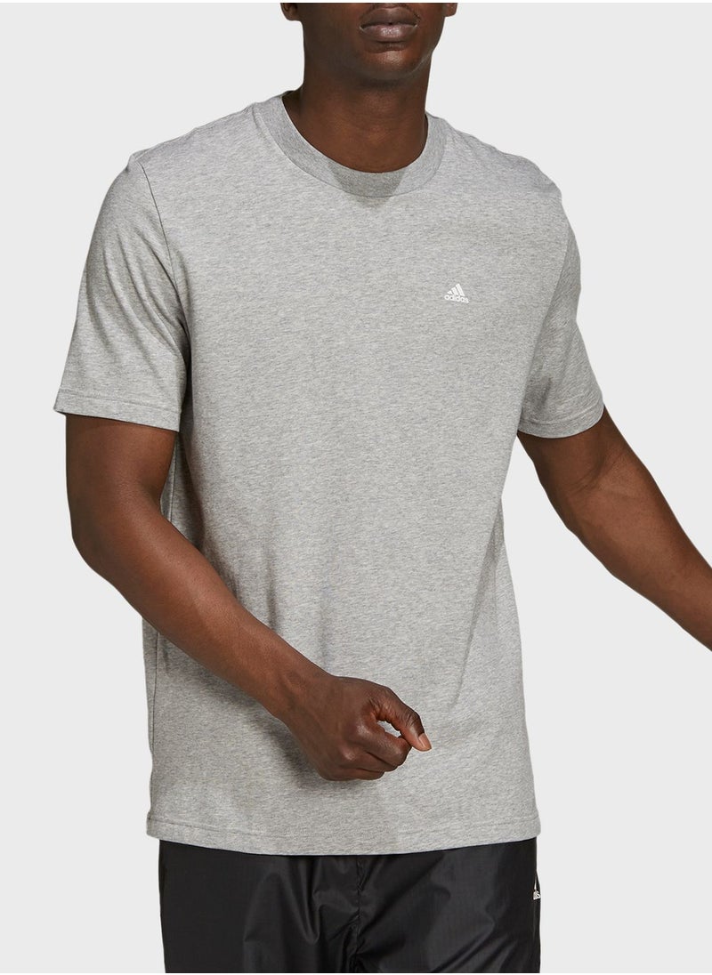 Adidas - Comfy & Chill Fleece T-Shirt - Image 1