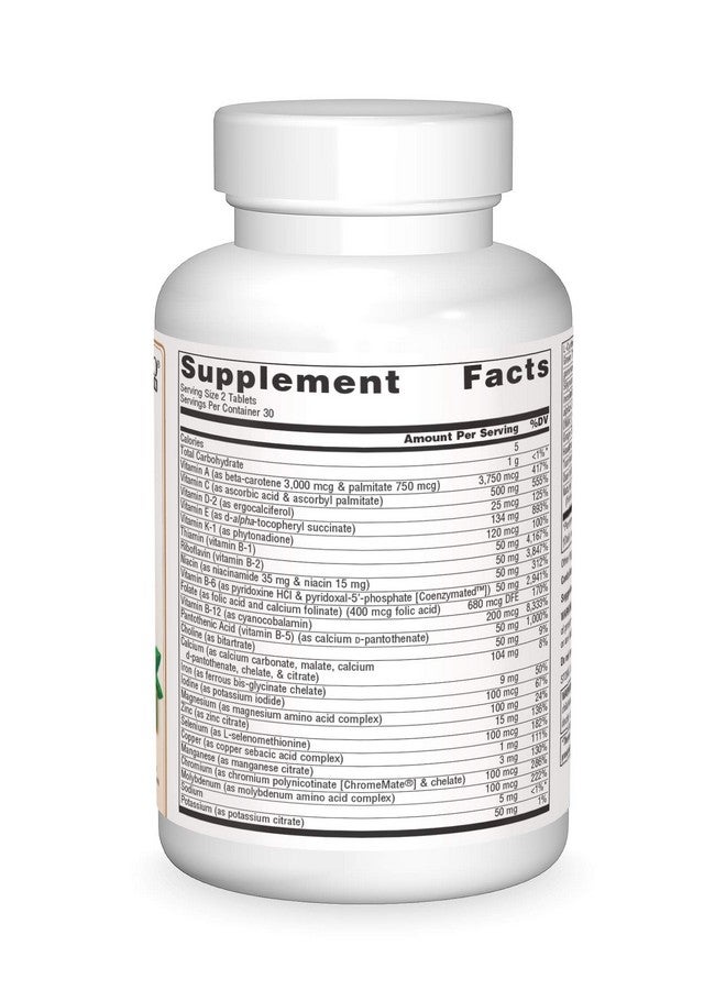 Source Naturals Life Force Vegan Multiple, Complete All-Vegan Nutrition* - 60 Tablets - Image 3