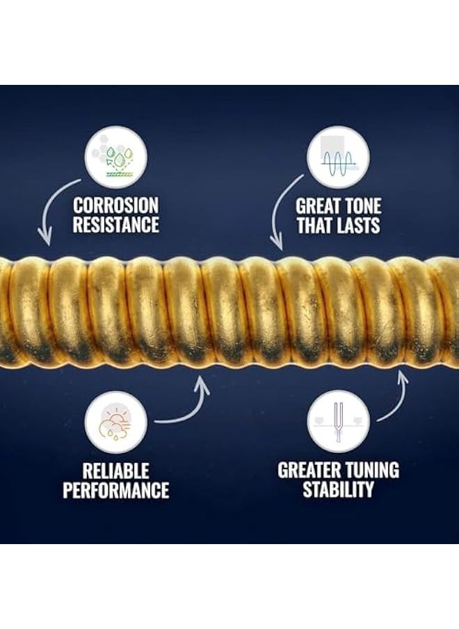 ELIXIR - Strings Nickel Plated Steel 4-String Bass Strings w NANOWEB Coating, Long Scale, Light/Medium (.045-.105) - Image 1