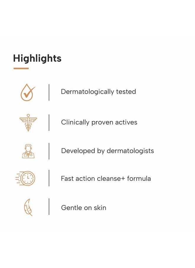 DERMATOUCH DERMATOUCH Bye Bye Pigmentation Face Wash || Anti Pigmentation Face Wash for Women/Men with Niacinamide, Kojic Acid, & Glutathione -30G  - Image 3