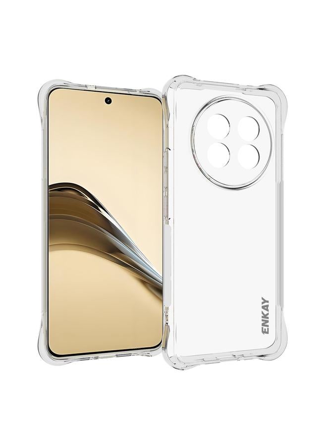 ENKAY Case For Realme 13 Pro / 13 Pro+ 5G Transparent TPU Shockproof Anti-slip Phone Case - Image 1