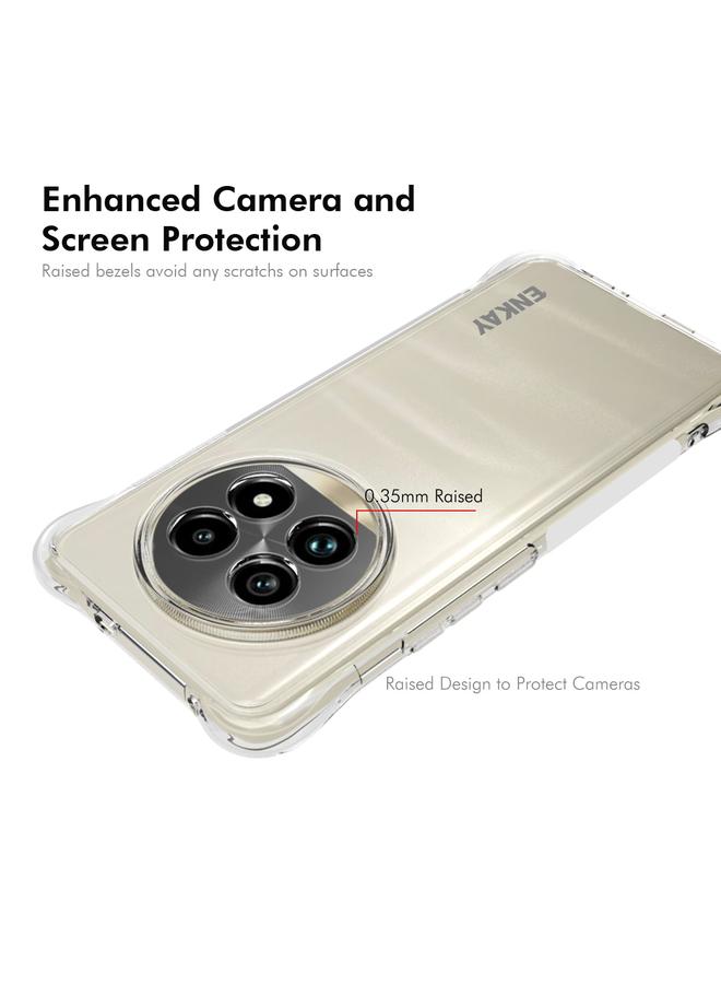 ENKAY Case For Realme 13 Pro / 13 Pro+ 5G Transparent TPU Shockproof Anti-slip Phone Case - Image 3