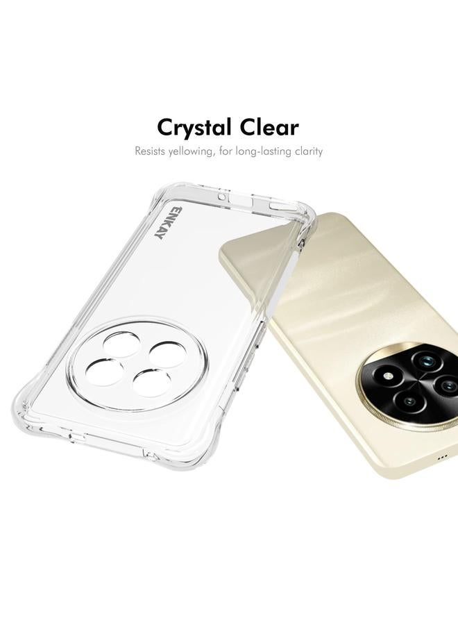ENKAY Case For Realme 13 Pro / 13 Pro+ 5G Transparent TPU Shockproof Anti-slip Phone Case - Image 5