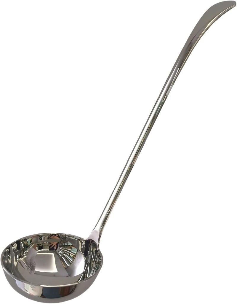 Txhlyx Soup Gravy Ladle,18/10 Stainless Steel Cooking Serving Ladle,great for Soups,Gravy,11.4-Inch 1Pack - Image 1