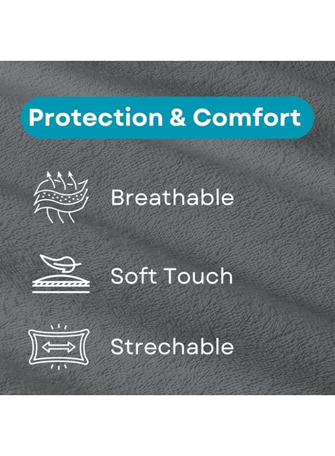 Premium Waterproof Mattress Protector - Protection Against Liquids - Comfortable and Quiet Sleep - Image 3