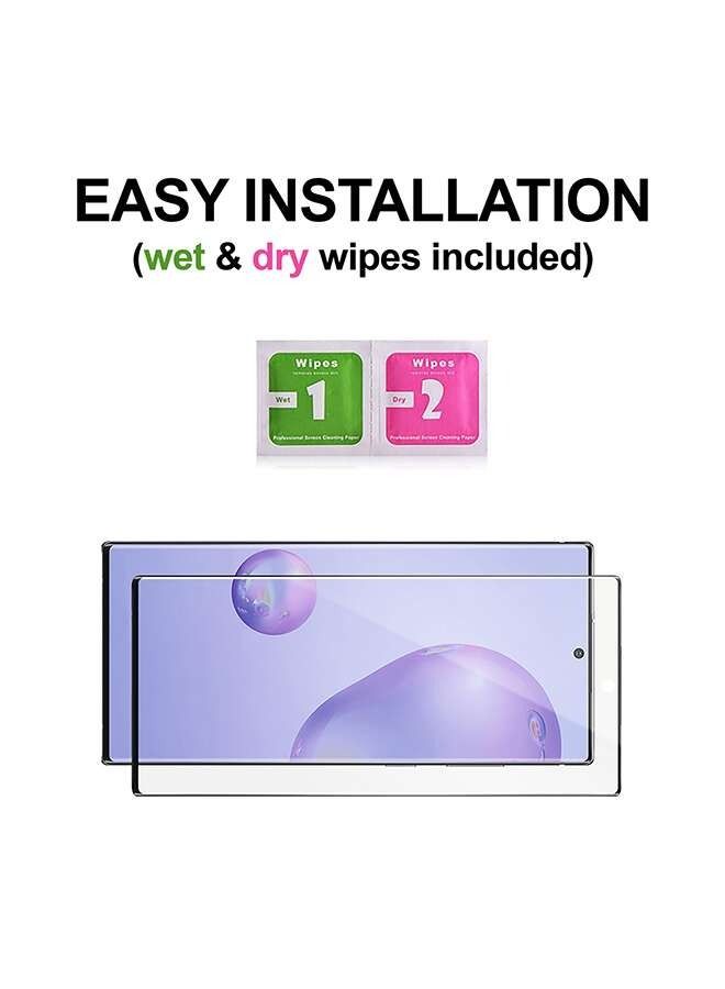 BORTONY Tempered Glass Screen Protector For Sumsung Galaxy Note 20 Black - Image 2