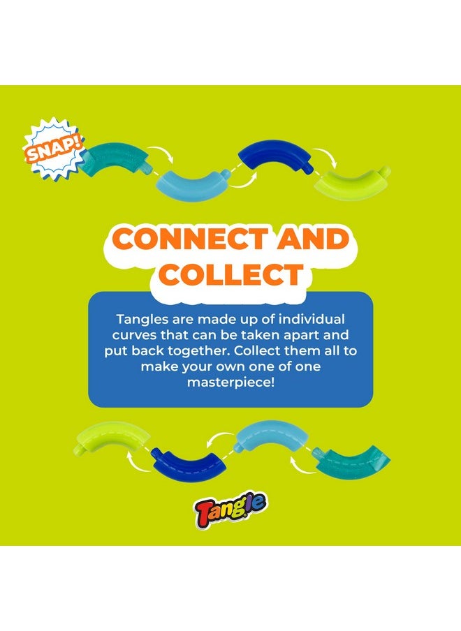 TANGLE - Tangle Jr Classic (5Pack) Genuine Tangle Fidget Toys Tangle Fidget Pack Twisty Fidget Toy Fidgets Pack For Kids And Adults Fidget Toy For School Gift For Teens And Adults - Image 1